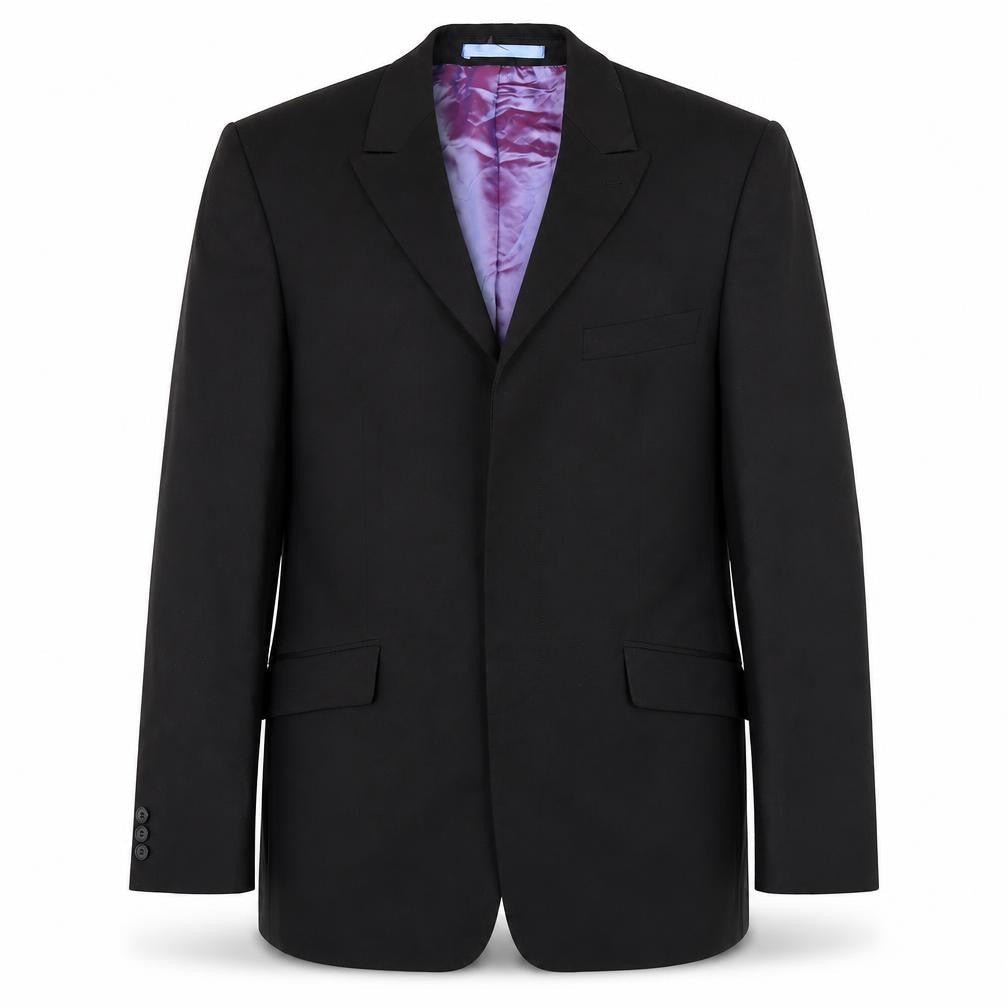 Mens UK Size 40 Burton Regular Black Suit Jacket