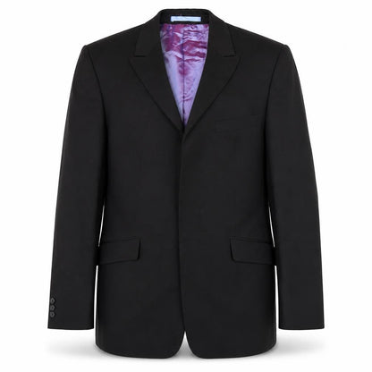 Mens UK Size 40 Burton Regular Black Suit Jacket