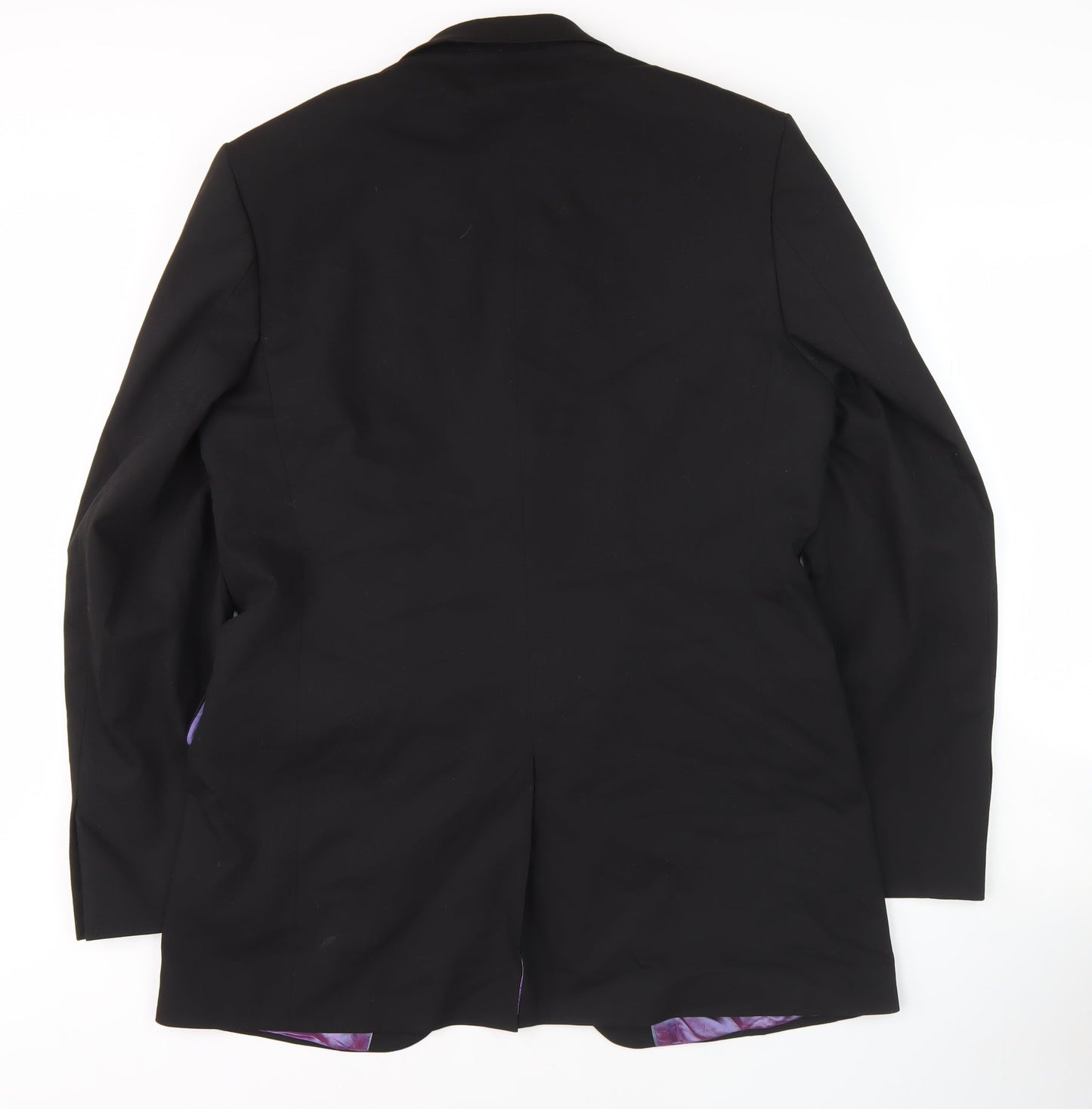 Mens UK Size 40 Burton Regular Black Suit Jacket