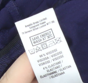 Dorothy Perkins Women's Purple Playsuit, Size 10, Casual Summer