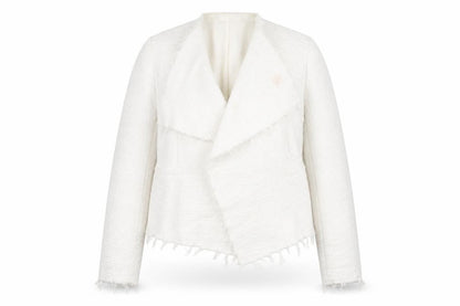 Womens UK Size 8 VERO MODA White Basic Jacket