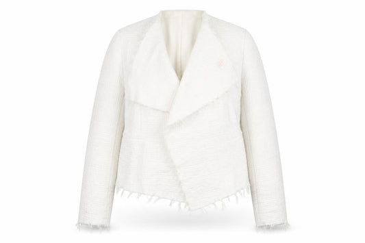 Womens UK Size 8 VERO MODA White Basic Jacket