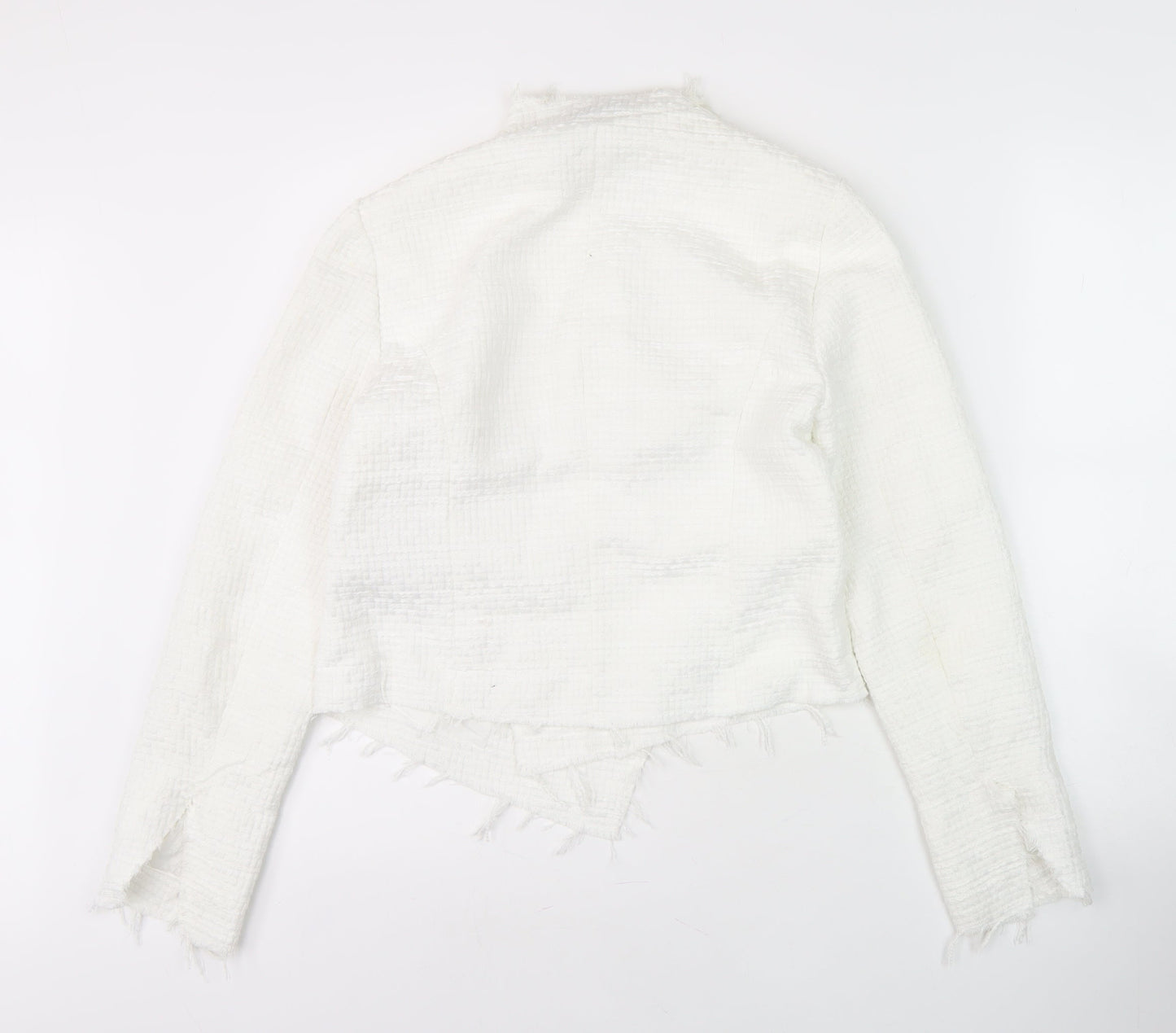 Womens UK Size 8 VERO MODA White Basic Jacket