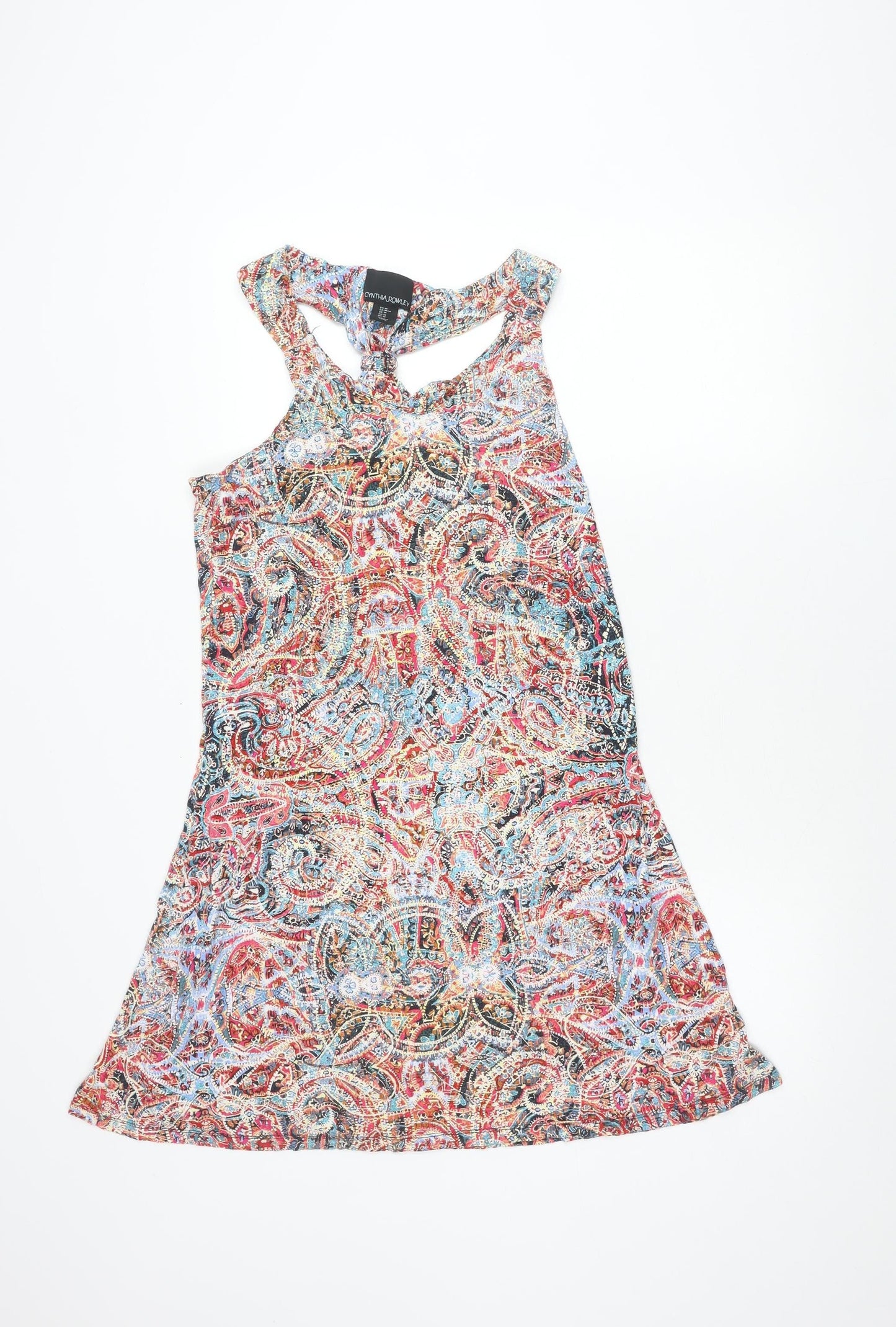 Cynthia Rowley Women's Multicoloured Mini Dress, Medium