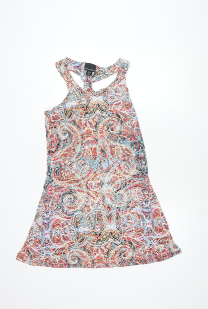 Cynthia Rowley Women's Multicoloured Mini Dress, Medium