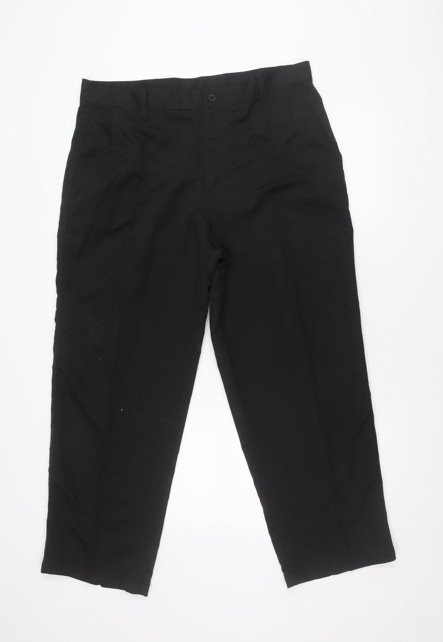 Dunlop Men's Black Regular Fit Trousers 38W S