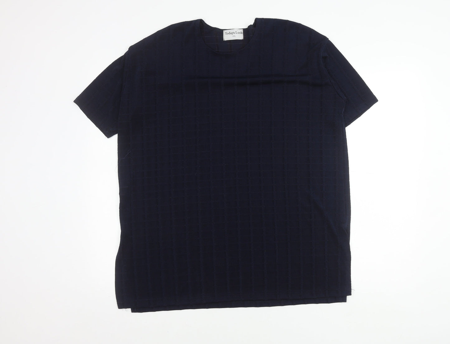 Todays Look Blue XXL Short Sleeve Unisex Top