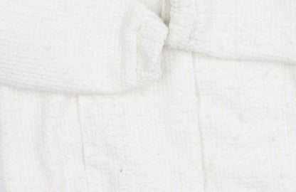 M&Co Women's White Polyester Jacket Size 16