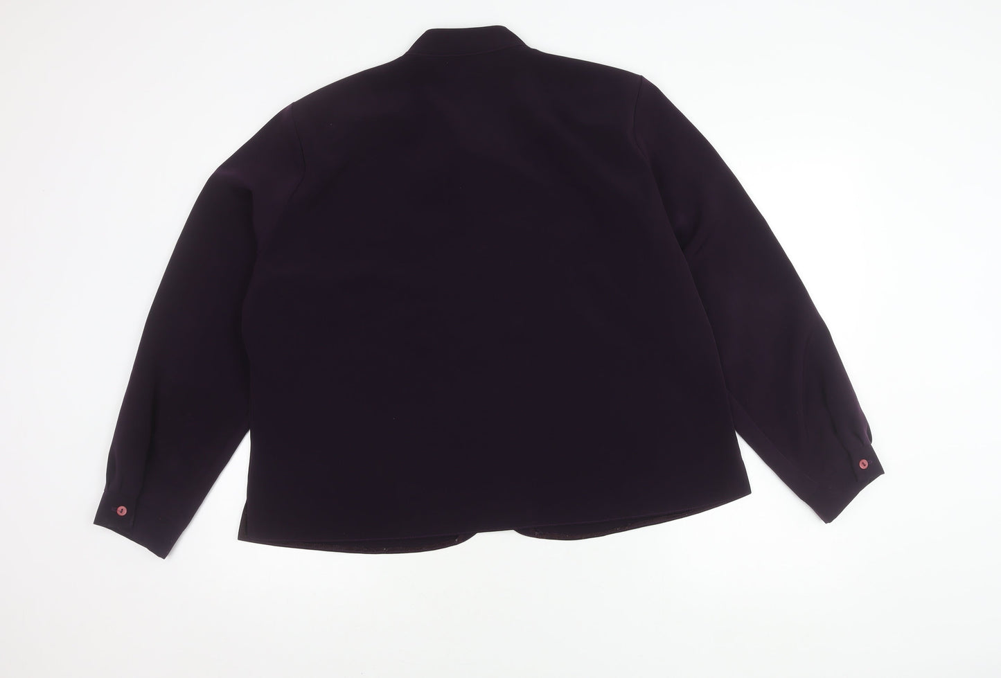 Womens UK Size 22 Michael Gold Purple  Button-Up
