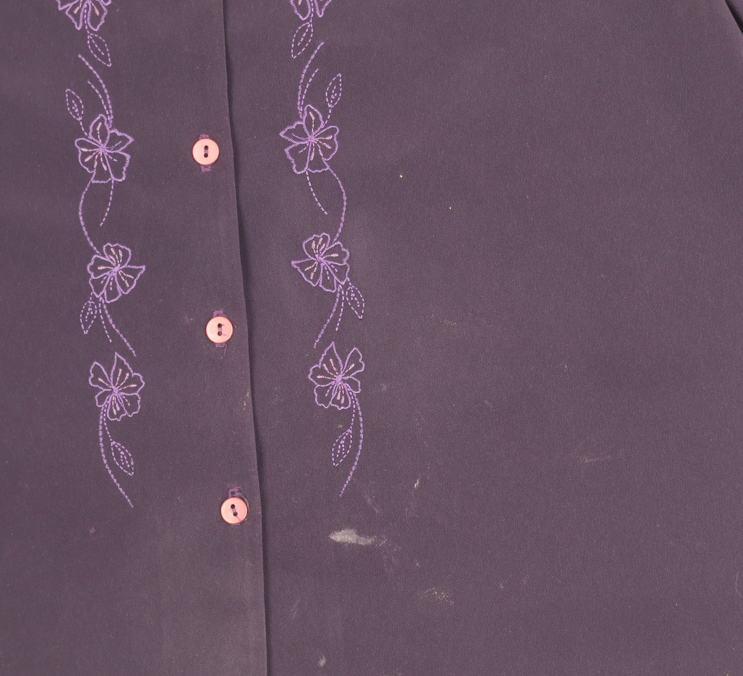 Womens UK Size 22 Michael Gold Purple  Button-Up