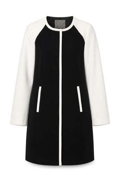 Womens UK Size 10 Principles by Ben de Lisi Black Overcoat