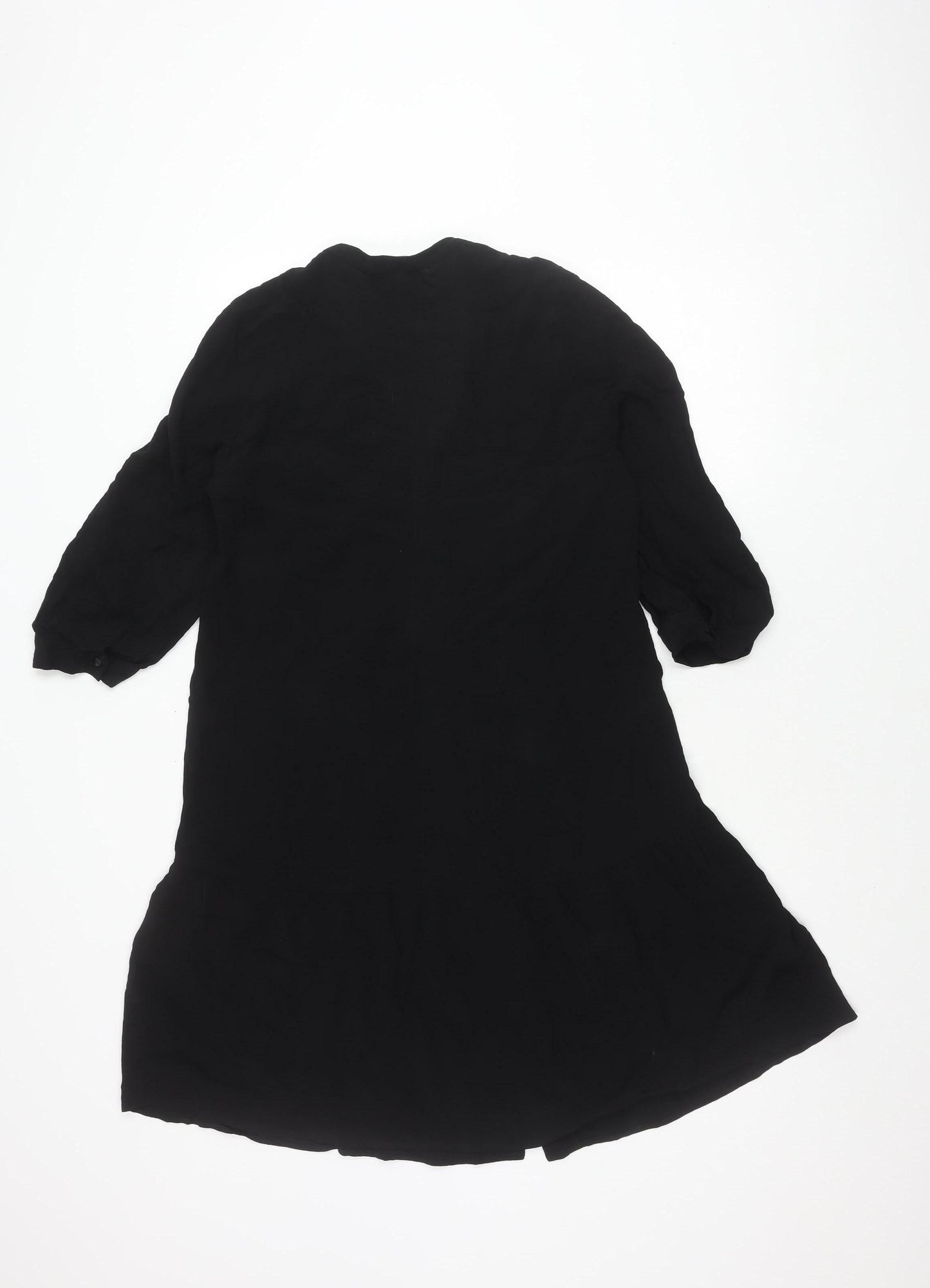 Phase Eight Women's Black Viscose Dress Size 12