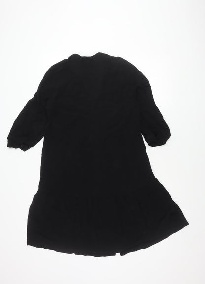 Phase Eight Women's Black Viscose Dress Size 12