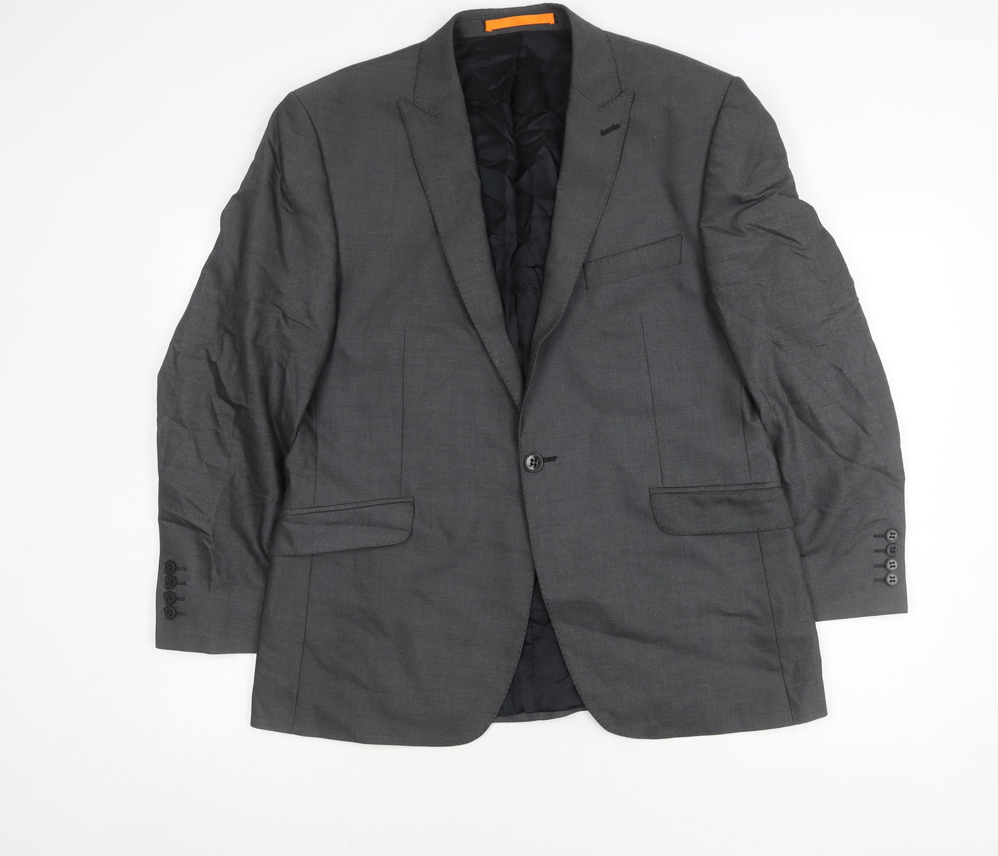 Mens UK Size 42 Ben Sherman Regular Grey Suit Jacket