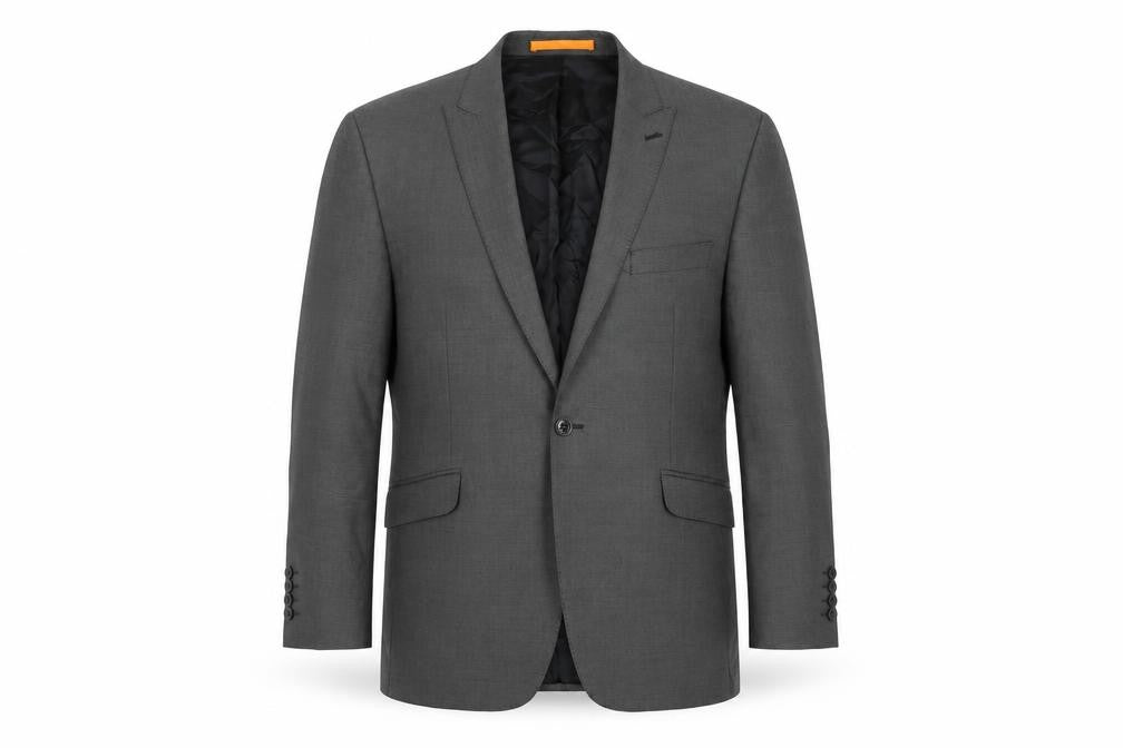 Mens UK Size 42 Ben Sherman Regular Grey Suit Jacket