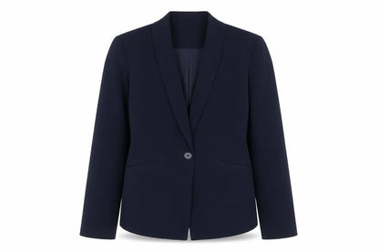 Vila Women's Blue Blazer Suit Jacket, Size 6, Regular Fit