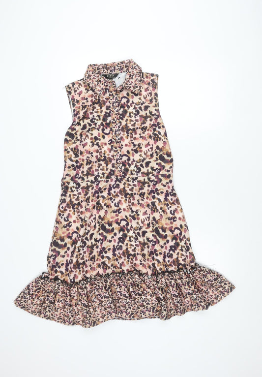 Lipsy London Women's Multicoloured Strapless Dress