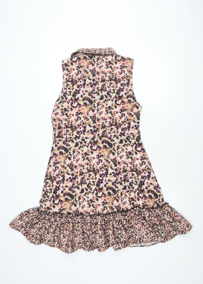 Lipsy London Women's Multicoloured Strapless Dress