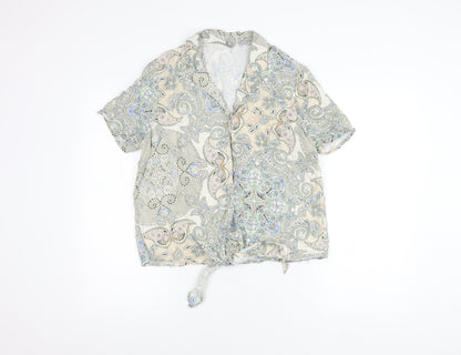 Womens UK Size 14 Only Multicoloured  Blouse