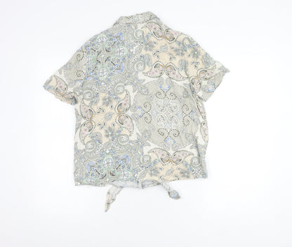 Womens UK Size 14 Only Multicoloured  Blouse