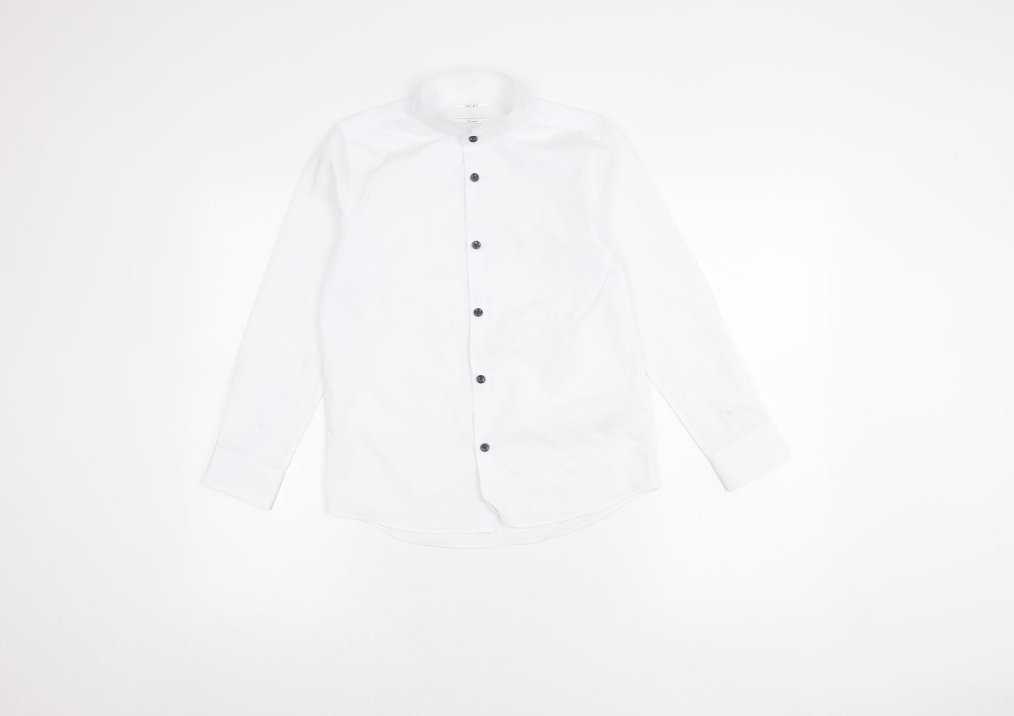 Next Boys White Dress Shirt Trousers Uniform Long Sleeve 10-11Y