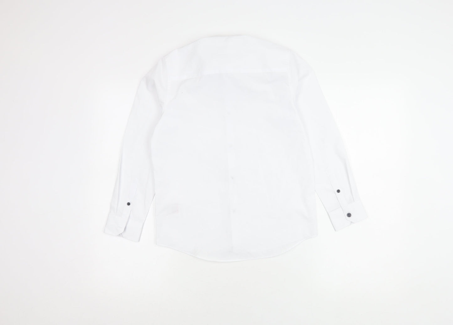 Next Boys White Dress Shirt Trousers Uniform Long Sleeve 10-11Y