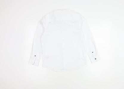 Next Boys White Dress Shirt Trousers Uniform Long Sleeve 10-11Y