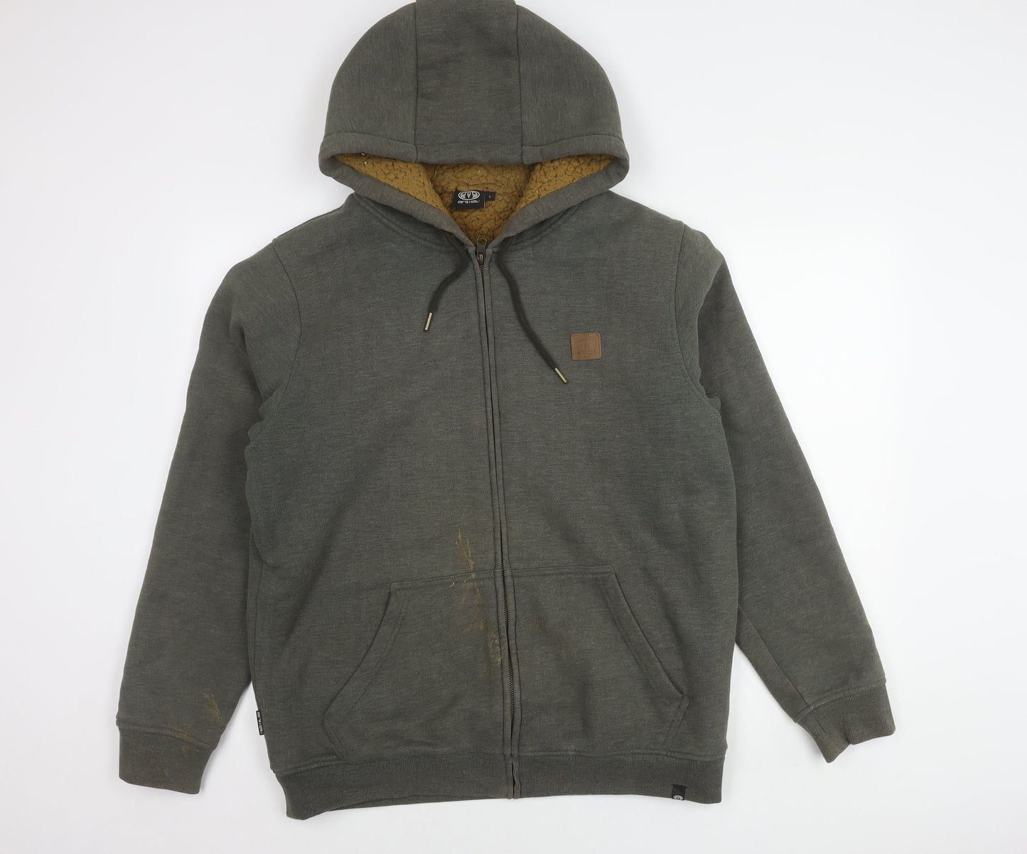 Animal Men's Brown Hooded Jacket Size L