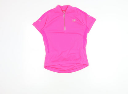 Karrimor Girls Pink Cycling Jersey T-Shirt Size 14