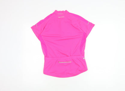 Karrimor Girls Pink Cycling Jersey T-Shirt Size 14