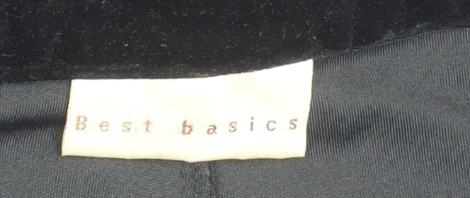 Womens UK Size 18 Best Basics Regular Fit  Black Trousers