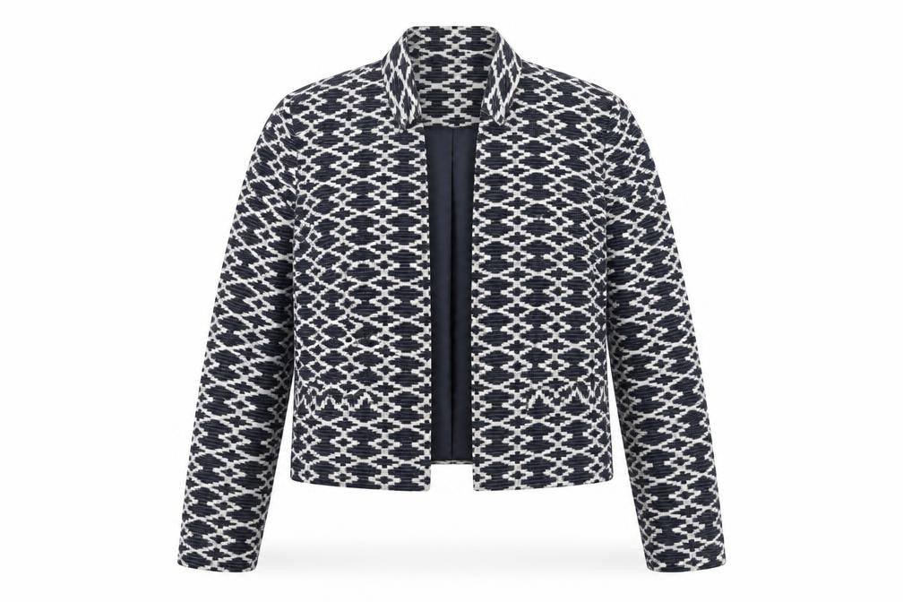 Womens UK Size 8 Monsoon Regular Blue Suit Jacket