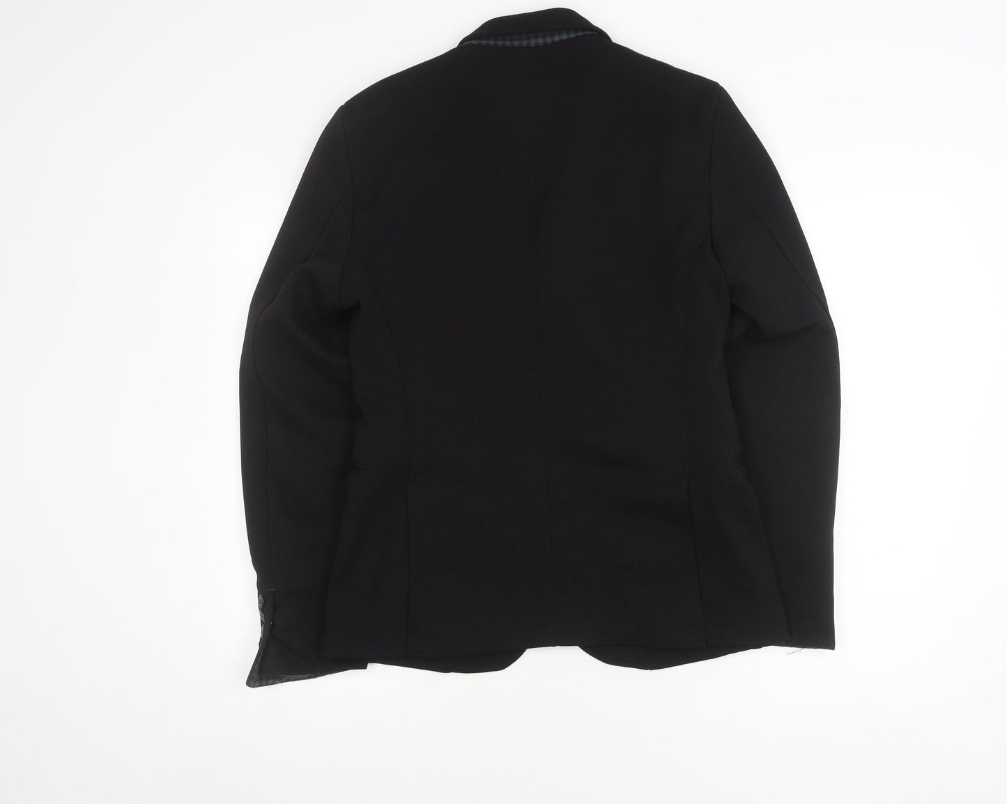 Zara Man Black Slim Fit Blazer Medium