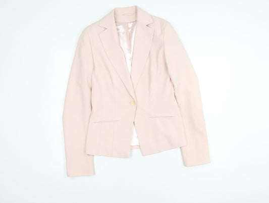 Dorothy Perkins Women’s Pink Blazer Size 10