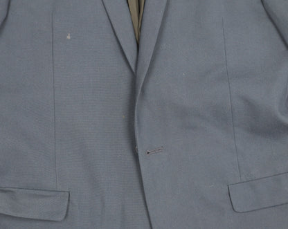 ASOS Men's Blue Blazer - Size 40 - Stylish Single-Breasted Jacket