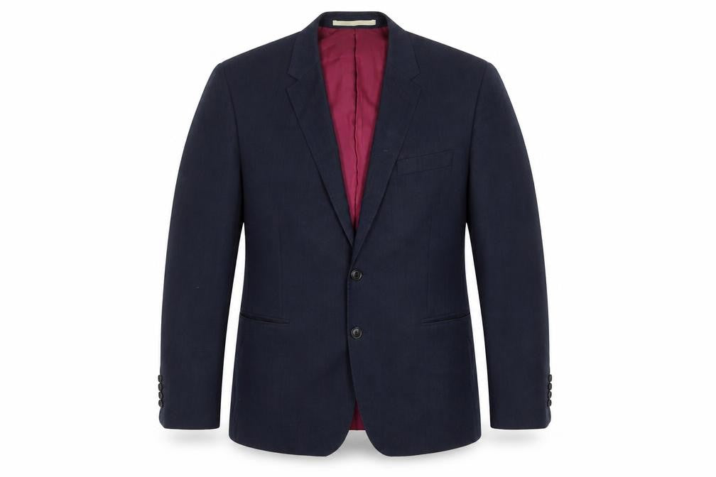 Mens UK Size 44 Marks and Spencer  Blue Suit Jacket