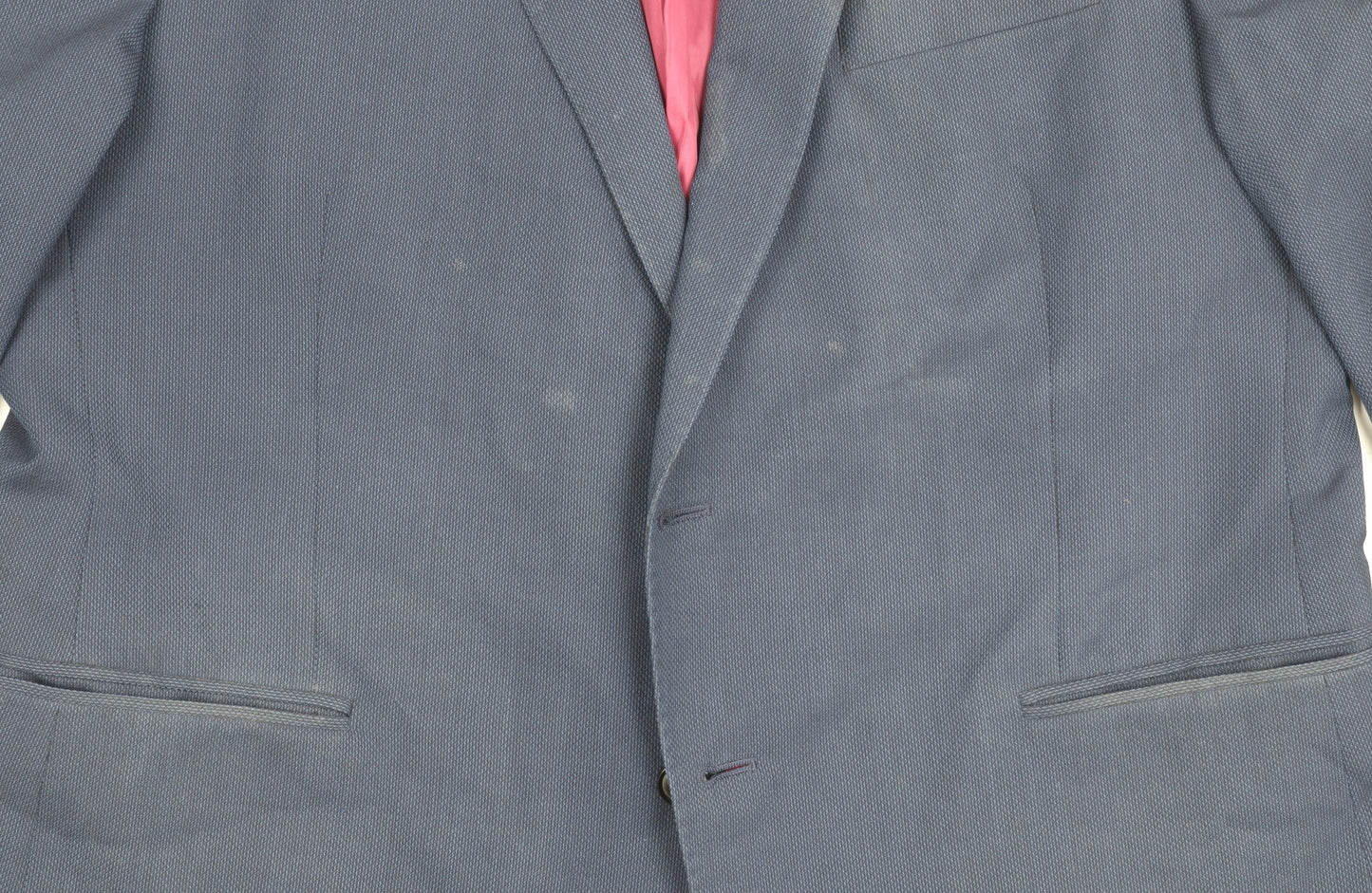 Mens UK Size 44 Marks and Spencer  Blue Suit Jacket