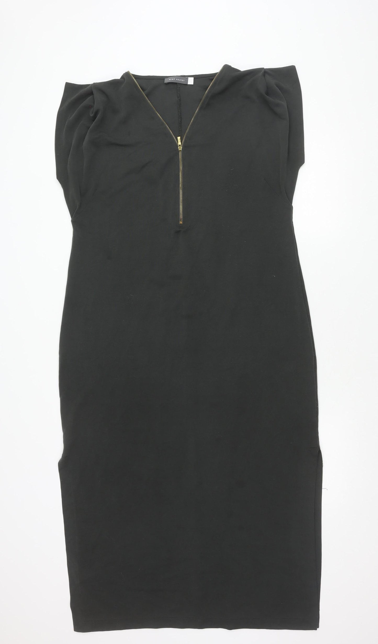 Mint Velvet Women’s Black Knit Dress Size L