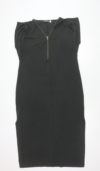 Mint Velvet Women’s Black Knit Dress Size L