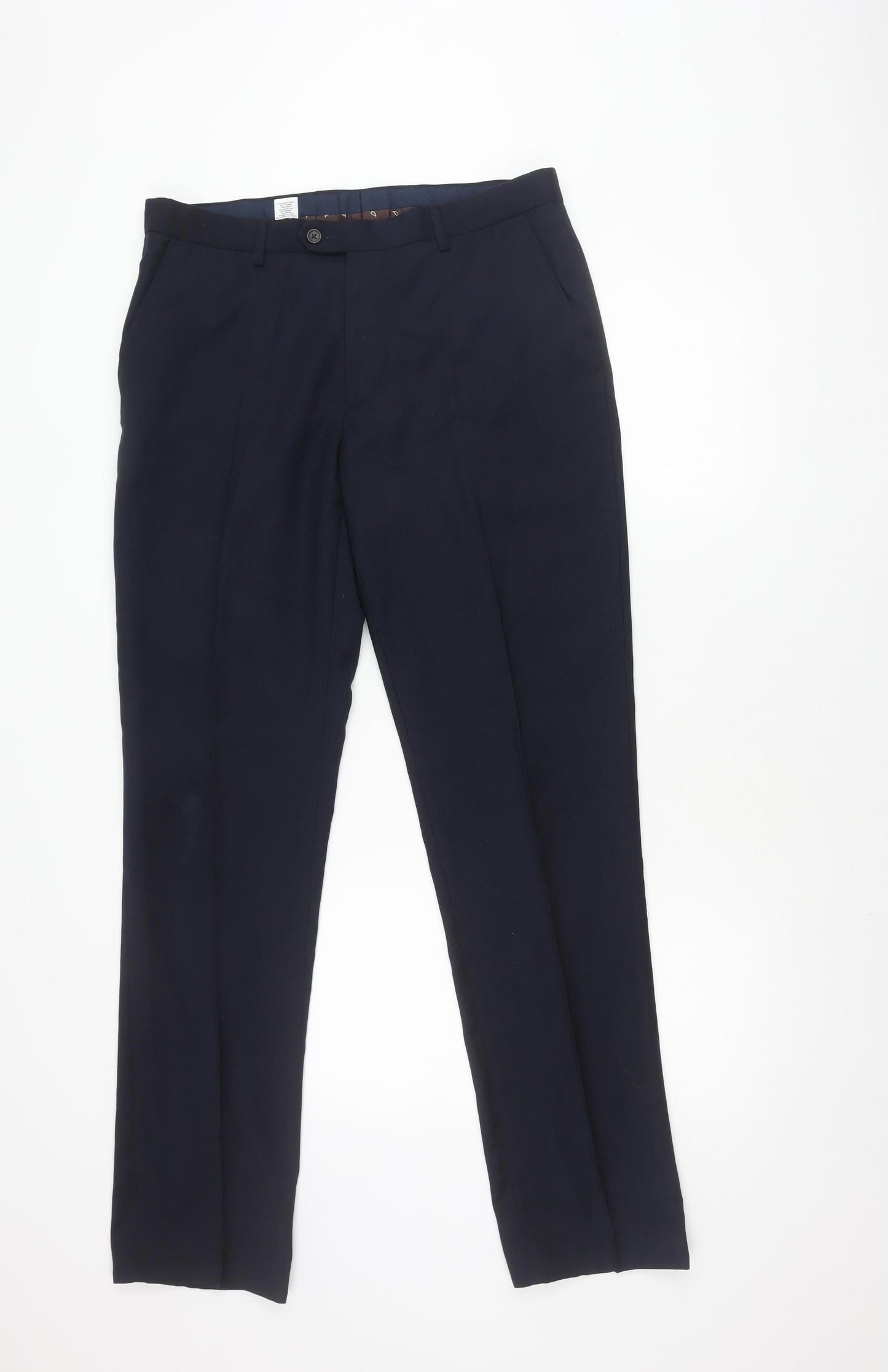 Next Men's Black Dress Pants, Size 34, Formal Wear