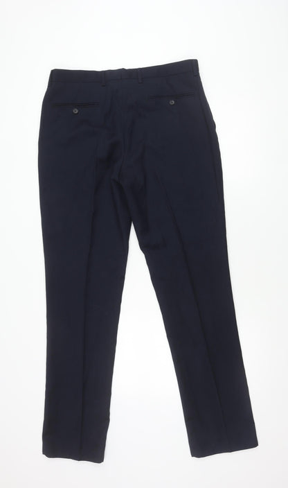 Next Men's Black Dress Pants, Size 34, Formal Wear