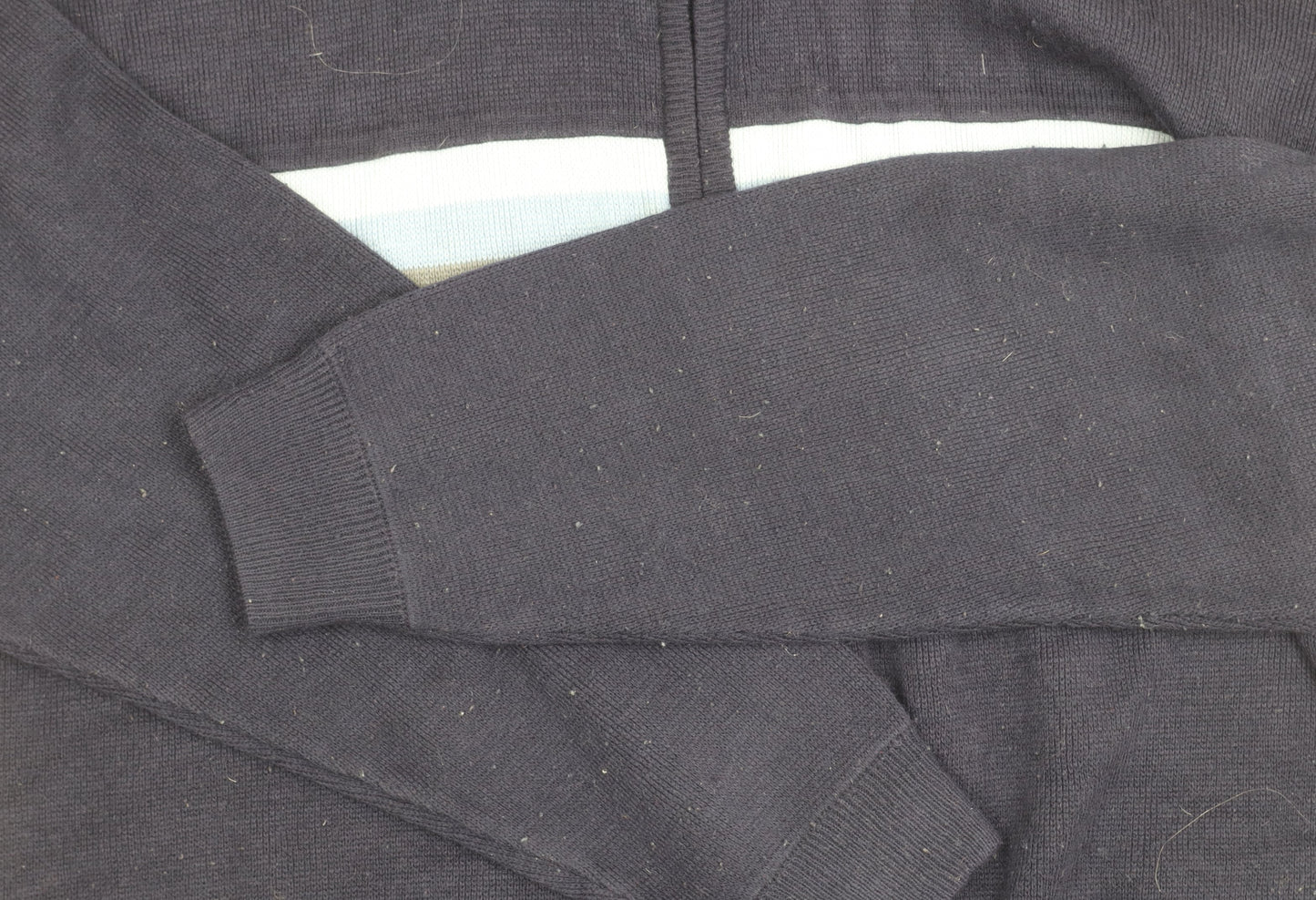 Cutting Edge Men's Blue Full Zip Jumper M