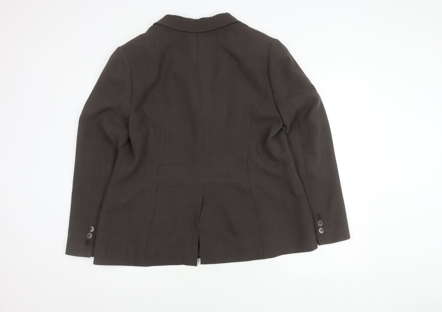 Viyella Women's Brown Blazer UK 18 Regular Fit