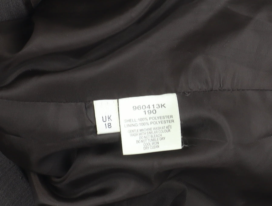 Viyella Women's Brown Blazer UK 18 Regular Fit