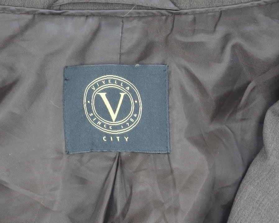 Viyella Women's Brown Blazer UK 18 Regular Fit