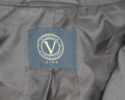 Viyella Women's Brown Blazer UK 18 Regular Fit