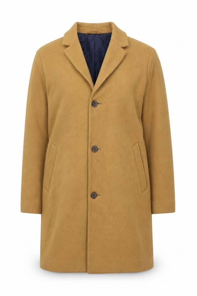 Womens UK Size M Old Navy Beige Classic Coat