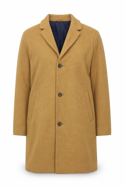 Womens UK Size M Old Navy Beige Classic Coat