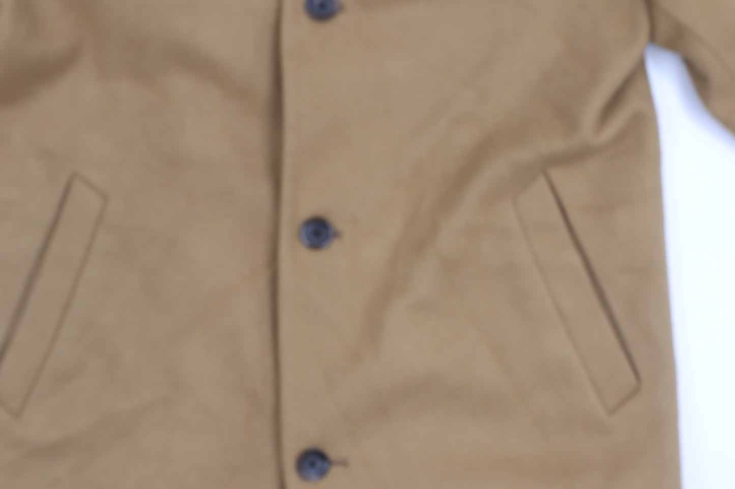 Old Navy Women's Beige Wool Blend Classic Coat