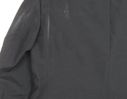 Marks and Spencer Men's Black Long Suit Jacket 42L